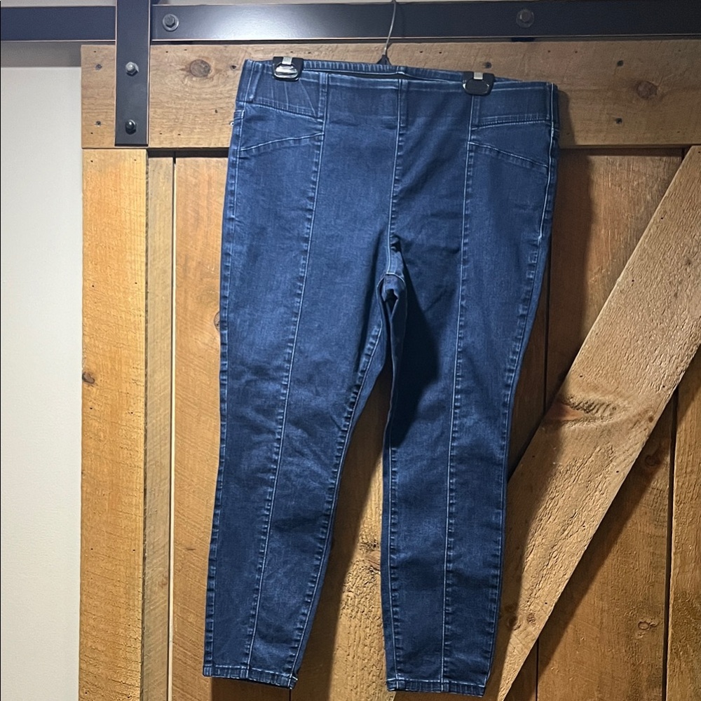 Simply Vera Vera Wang Deep Blue Cropped Jeans